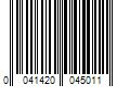 Barcode Image for UPC code 0041420045011