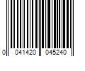 Barcode Image for UPC code 0041420045240