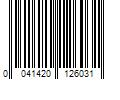 Barcode Image for UPC code 0041420126031