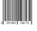 Barcode Image for UPC code 0041420128172