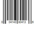 Barcode Image for UPC code 004143804136