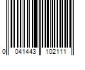 Barcode Image for UPC code 0041443102111