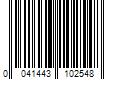 Barcode Image for UPC code 0041443102548