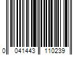 Barcode Image for UPC code 0041443110239