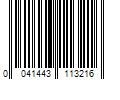 Barcode Image for UPC code 0041443113216