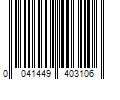 Barcode Image for UPC code 0041449403106