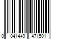 Barcode Image for UPC code 0041449471501