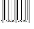 Barcode Image for UPC code 0041449474380