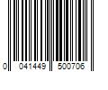 Barcode Image for UPC code 0041449500706