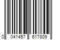 Barcode Image for UPC code 0041457617809