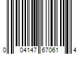 Barcode Image for UPC code 004147670614