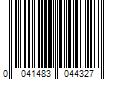 Barcode Image for UPC code 0041483044327