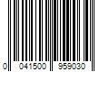 Barcode Image for UPC code 0041500959030