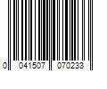 Barcode Image for UPC code 0041507070233