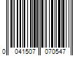 Barcode Image for UPC code 0041507070547