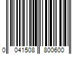 Barcode Image for UPC code 0041508800600