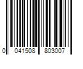 Barcode Image for UPC code 0041508803007