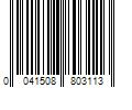 Barcode Image for UPC code 0041508803113