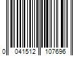 Barcode Image for UPC code 0041512107696