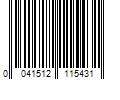 Barcode Image for UPC code 0041512115431