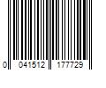 Barcode Image for UPC code 0041512177729