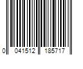 Barcode Image for UPC code 0041512185717