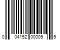 Barcode Image for UPC code 004152000055