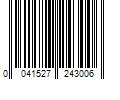 Barcode Image for UPC code 0041527243006