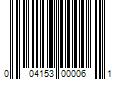 Barcode Image for UPC code 004153000061