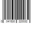 Barcode Image for UPC code 0041530220032