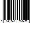 Barcode Image for UPC code 0041540008422