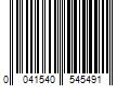 Barcode Image for UPC code 0041540545491