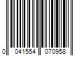 Barcode Image for UPC code 0041554070958. Product Name: 