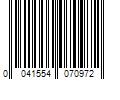 Barcode Image for UPC code 0041554070972