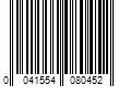 Barcode Image for UPC code 0041554080452