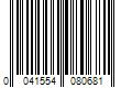 Barcode Image for UPC code 0041554080681