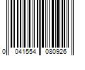 Barcode Image for UPC code 0041554080926