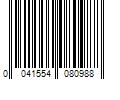 Barcode Image for UPC code 0041554080988