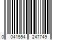 Barcode Image for UPC code 0041554247749. Product Name: Maybelline Fit Me Liquid Concealer Makeup  Natural Coverage  Oil-Free  Light  0.23 fl oz