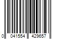 Barcode Image for UPC code 0041554429657