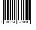 Barcode Image for UPC code 0041554433494