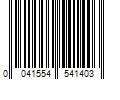 Barcode Image for UPC code 0041554541403