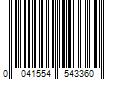 Barcode Image for UPC code 0041554543360