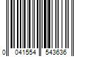 Barcode Image for UPC code 0041554543636