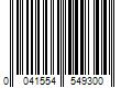 Barcode Image for UPC code 0041554549300