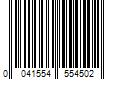 Barcode Image for UPC code 0041554554502