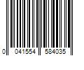 Barcode Image for UPC code 0041554584035