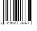 Barcode Image for UPC code 0041570003831