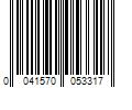 Barcode Image for UPC code 0041570053317