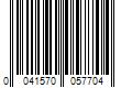 Barcode Image for UPC code 0041570057704